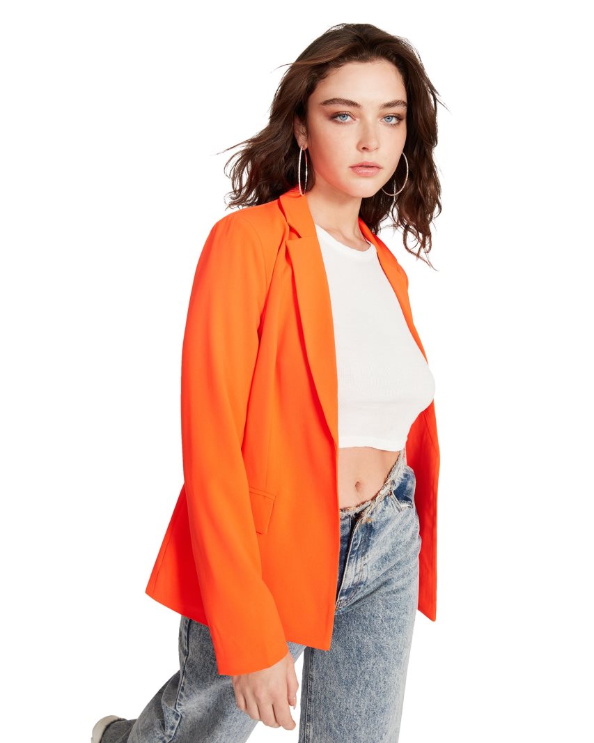 Orange Steve Madden Payton Women's Blazers | PH 764116JK